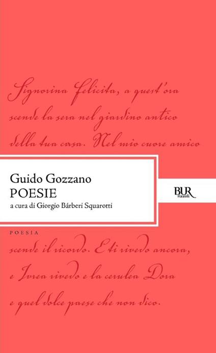 Poesie - Guido Gozzano,Giorgio Bàrberi Squarotti - ebook