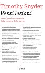 Venti lezioni. Per salvare la democrazia dalle malattie della politica