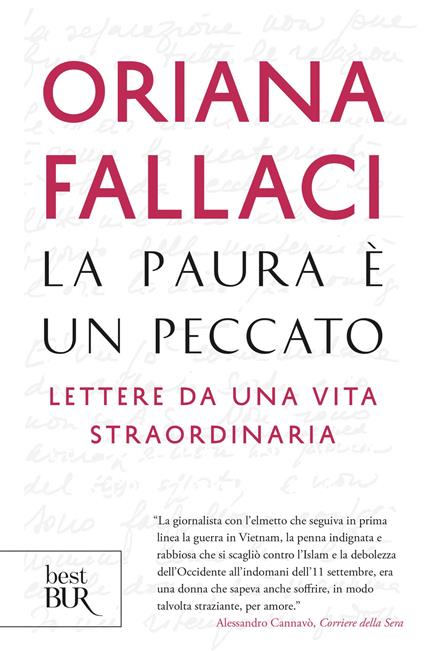 La paura è un peccato. Lettere da una vita straordinaria - Oriana Fallaci - ebook