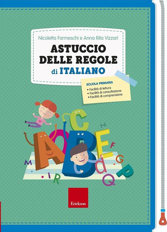 Astuccio delle regole di italiano - Nicoletta Farmeschi - Anna Rita Vizzari  - - Libro - Erickson - I materiali