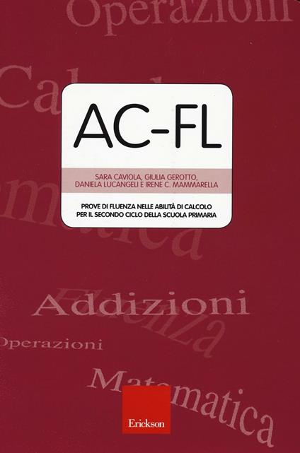 AC-FL. Prove di fluenza nelle abilità di calcolo per il secondo ciclo della scuola primaria - copertina