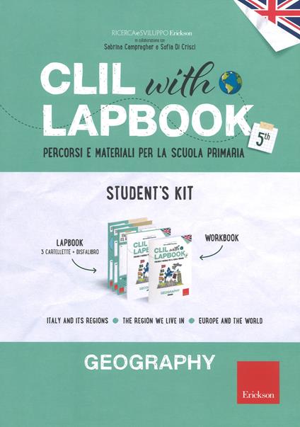 CLIL with lapbook. Geography. Quinta. Student's kit - copertina