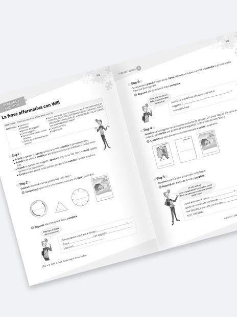 Puzzle English. Attività guidate e strumenti compensativi per la costruzione di frasi in lingua inglese. Scuola secondaria di primo grado - Chiara Soldi - 2