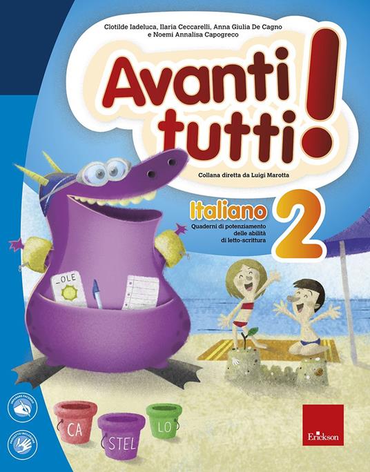 Avanti tutti! Italiano. Per la Scuola elementare. Vol. 2 - copertina