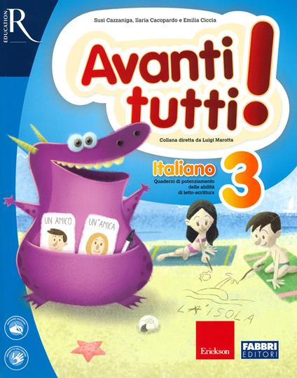 Avanti tutti! Italiano. Per la Scuola elementare. Vol. 3 - copertina