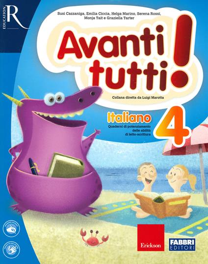 Avanti tutti! Italiano. Per la Scuola elementare. Vol. 4 - copertina