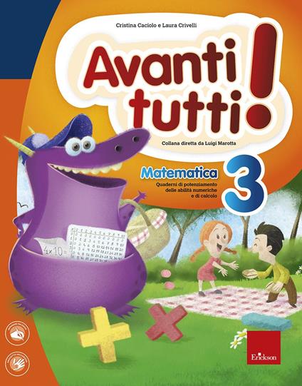 Avanti tutti! Matematica. Per la Scuola elementare. Vol. 3 - copertina