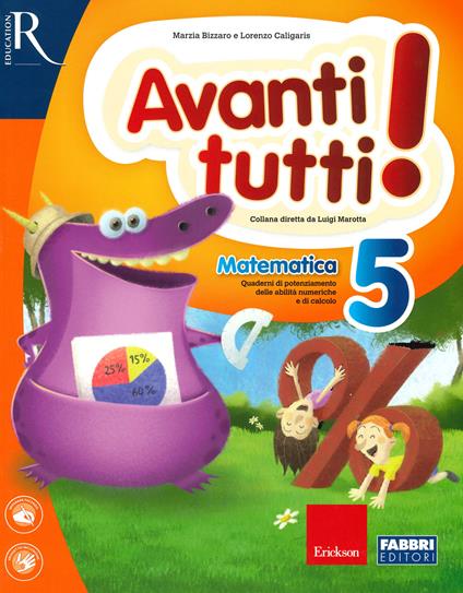 Avanti tutti! Matematica. Per la Scuola elementare. Vol. 5 - copertina