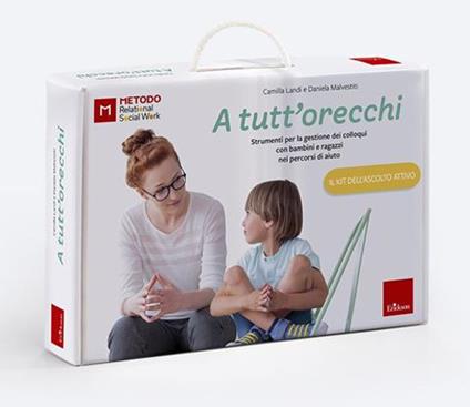 A tutt'orecchi. Strumenti per la gestione dei colloqui con bambini e ragazzi nei percorsi di aiuto - Camilla Landi,Daniela Malvestiti - copertina