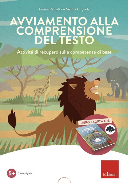 Avviamento alla comprensione del testo. Attività di recupero sulle competenze di base. Kit. Con software - Emma Perrotta,Marina Brignola - copertina