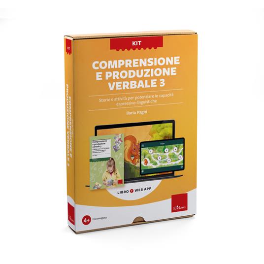 Comprensione e produzione verbale. Le storie continuano con attività per potenziare le capacità espressivo-linguistiche. Con software. Vol. 3 - Ilaria Pagni - copertina