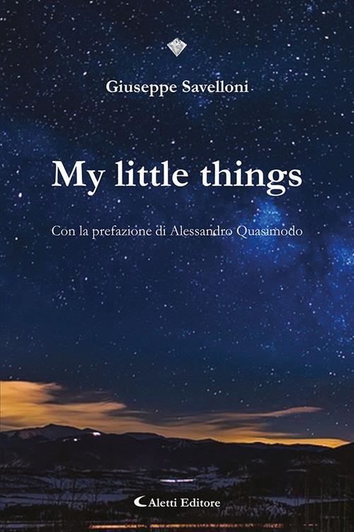 My little things - Giuseppe Savelloni - copertina