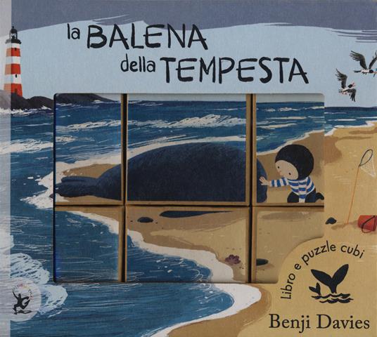 La balena della tempesta. Libro puzzle. Ediz. a colori - Benji Davies - copertina