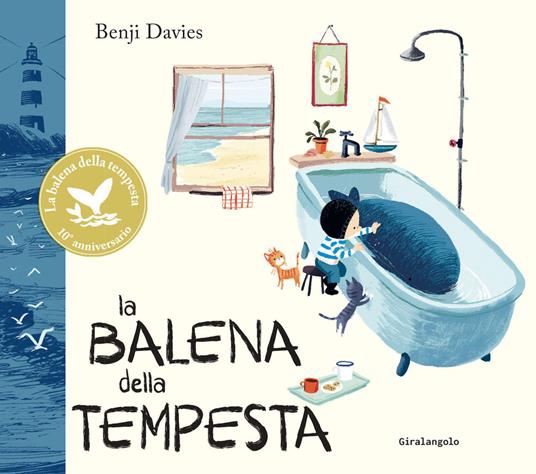 La balena della tempesta. Ediz. anniversario - Benji Davies - copertina