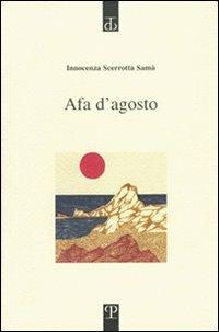 Afa d'agosto - Innocenza Scerrotta Samà - copertina