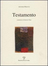 Testamento - Antonio Pizzuto - copertina