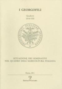 Situazione dei seminativi nel quadro dell'agricoltura italiana - copertina