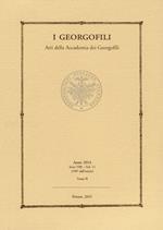 I Georgofili. Atti della Accademia dei Georgofili. Vol. 11\2