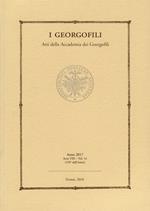 I georgofili. Atti della Accademia dei Georgofili (2017). Vol. 14