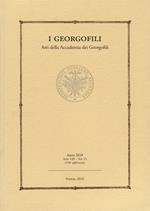 I georgofili. Atti della Accademia dei Georgofili (2018). Vol. 15