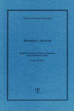 Moderni e antichi. Quaderni del Centro di studi sul classicismo diretti da Roberto Cardini (2021). Vol. 3