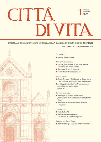 Città di vita (2023). Vol. 1: Gennaio-Febbraio - copertina