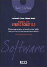 Manuale di termoacustica. Con CD-ROM