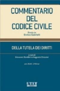 Commentario del codice civile. Della tutela dei diritti. Artt. 2643-2783 ter - copertina