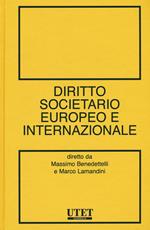 Diritto societario europeo e internazionale