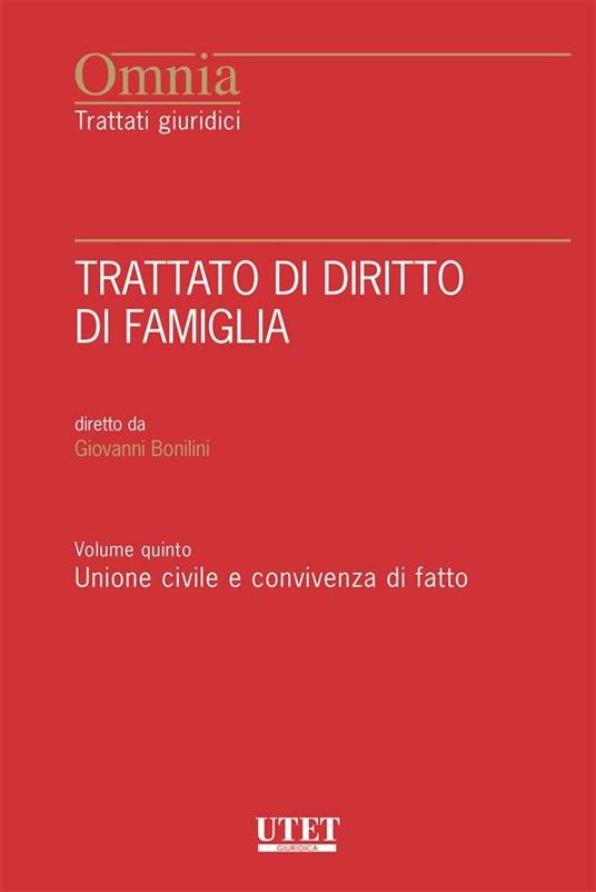 Trattato di diritto di famiglia. Vol. 5 - Giovanni Bonilini - ebook