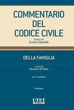 Commentario del codice civile. Della famiglia. Vol. 1: Commentario del codice civile. Della famiglia