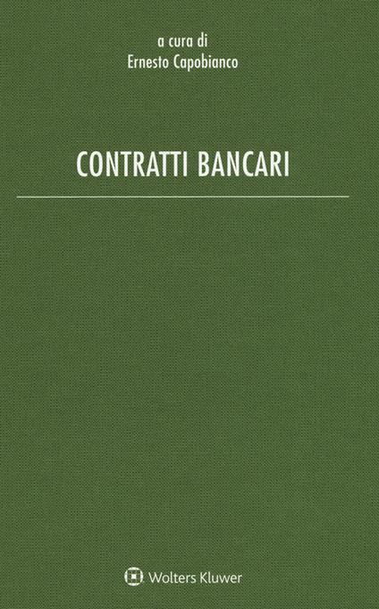 Contratti bancari - copertina