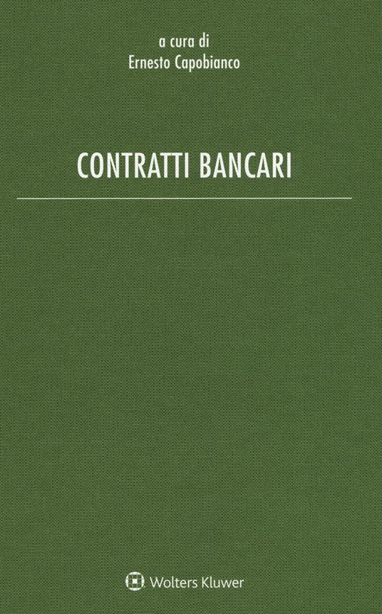 Contratti bancari - copertina