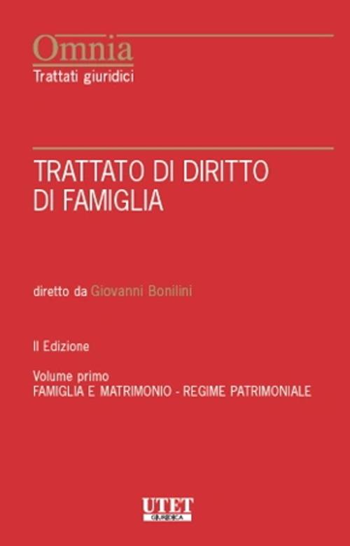 Trattato di diritto di famiglia - copertina