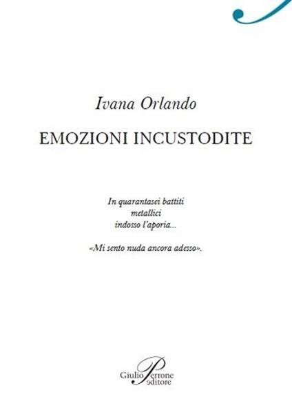 Emozioni incustodite - Ivana Orlando - copertina