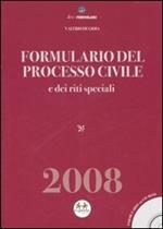 Formulario del processo civile e dei riti speciali. Con CD-ROM