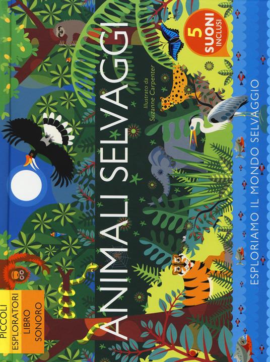 Animali selvaggi. Ediz. a colori - Anne Rooney - copertina