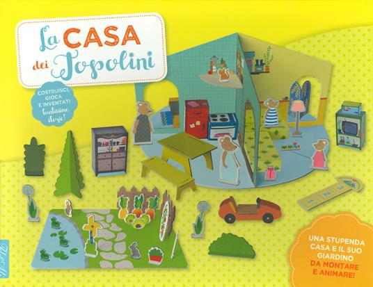 La casa dei topolini. Ediz. a colori. Con gadget - Hélène Jourdain - copertina