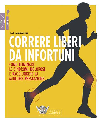 Correre liberi da infortuni. Come eliminare le sindromi dolorose e raggiungere la migliore prestazione - Paul Hobrough - copertina