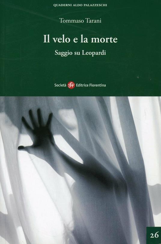 Il velo e la morte. Saggio su Leopardi - Tommaso Tarani - copertina