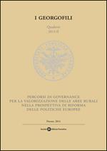 Percorsi di governance per la valorizzazione delle aree rurali nella prospettiva di riforma delle politiche europee