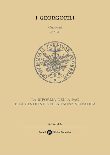 La riforma della PAC e la gestione della fauna selvatica - copertina