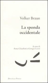 Sponda occidentale - Volker Braun - copertina