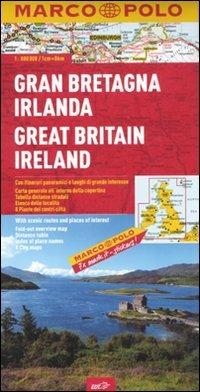 Gran Bretagna, Irlanda 1:800.000. Ediz. multilingue - copertina