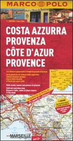 Costa Azzurra. Provenza 1:200.000. Ediz. multilingue