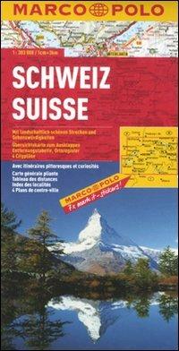 Svizzera 1:300.000. Ediz. multilingue - copertina