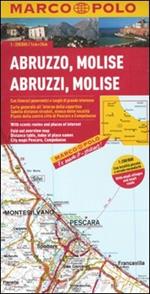 Abruzzo, Molise 1:200.000. Ediz. multilingue