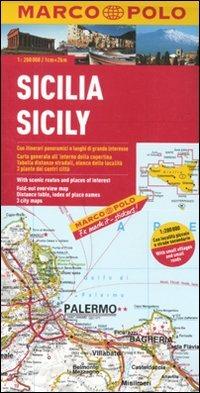 Sicilia 1:200.000. Ediz. multilingue - copertina