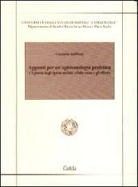 Appunti per un'epistemologia profetica - Carmela Baffioni - copertina