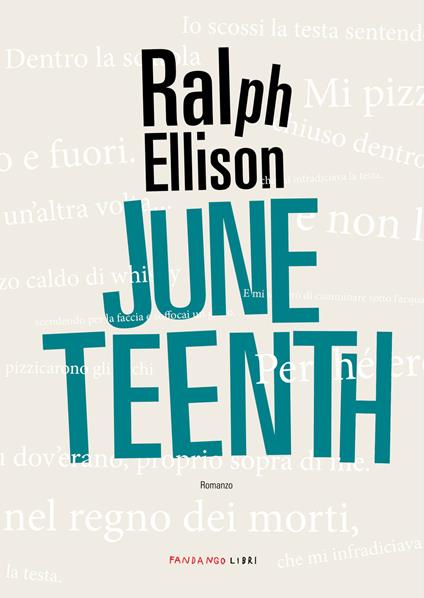 Juneteenth - Ralph Ellison - copertina